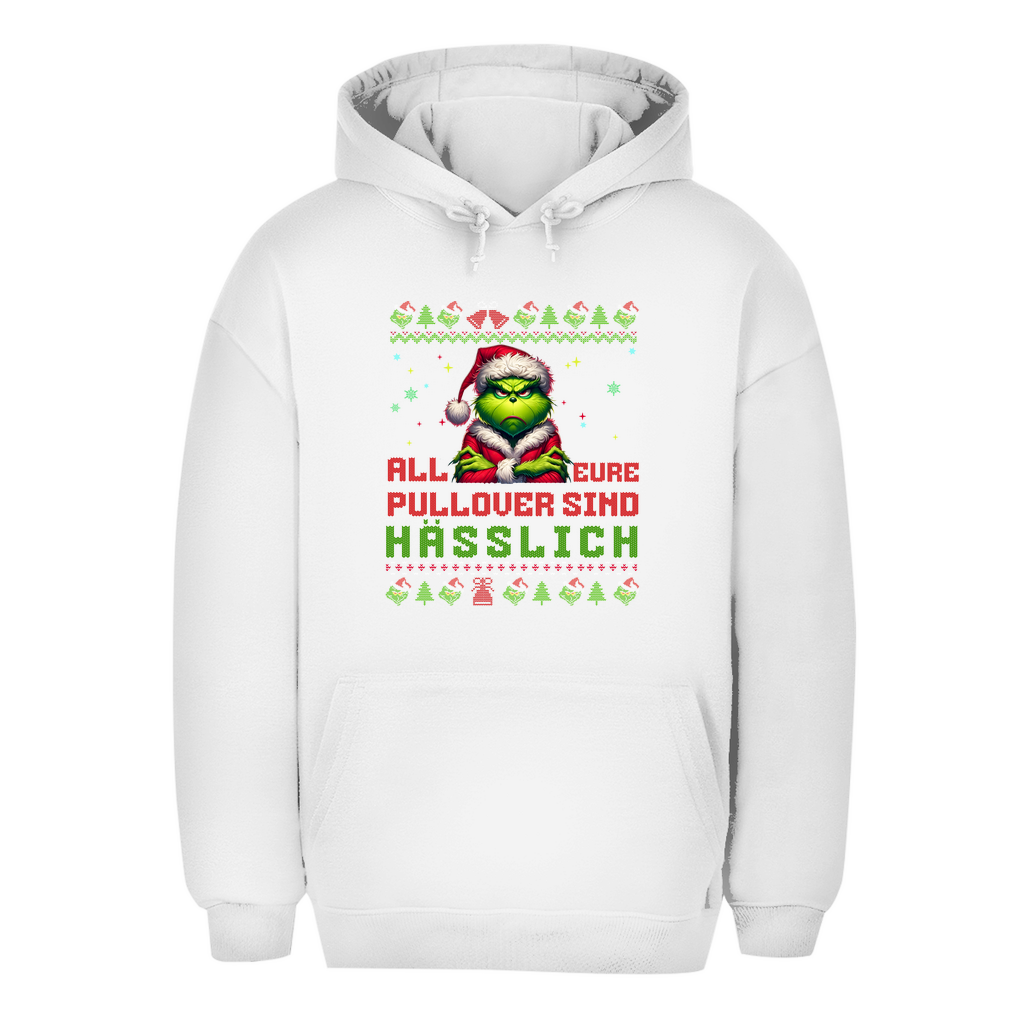 Unisex Oversize Hoodie "Grinch Weihnachtspullover"
