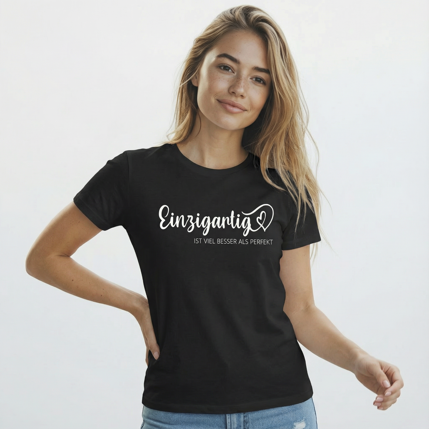 Einzigartig ist viel besser... Slim-Fit T-Shirt