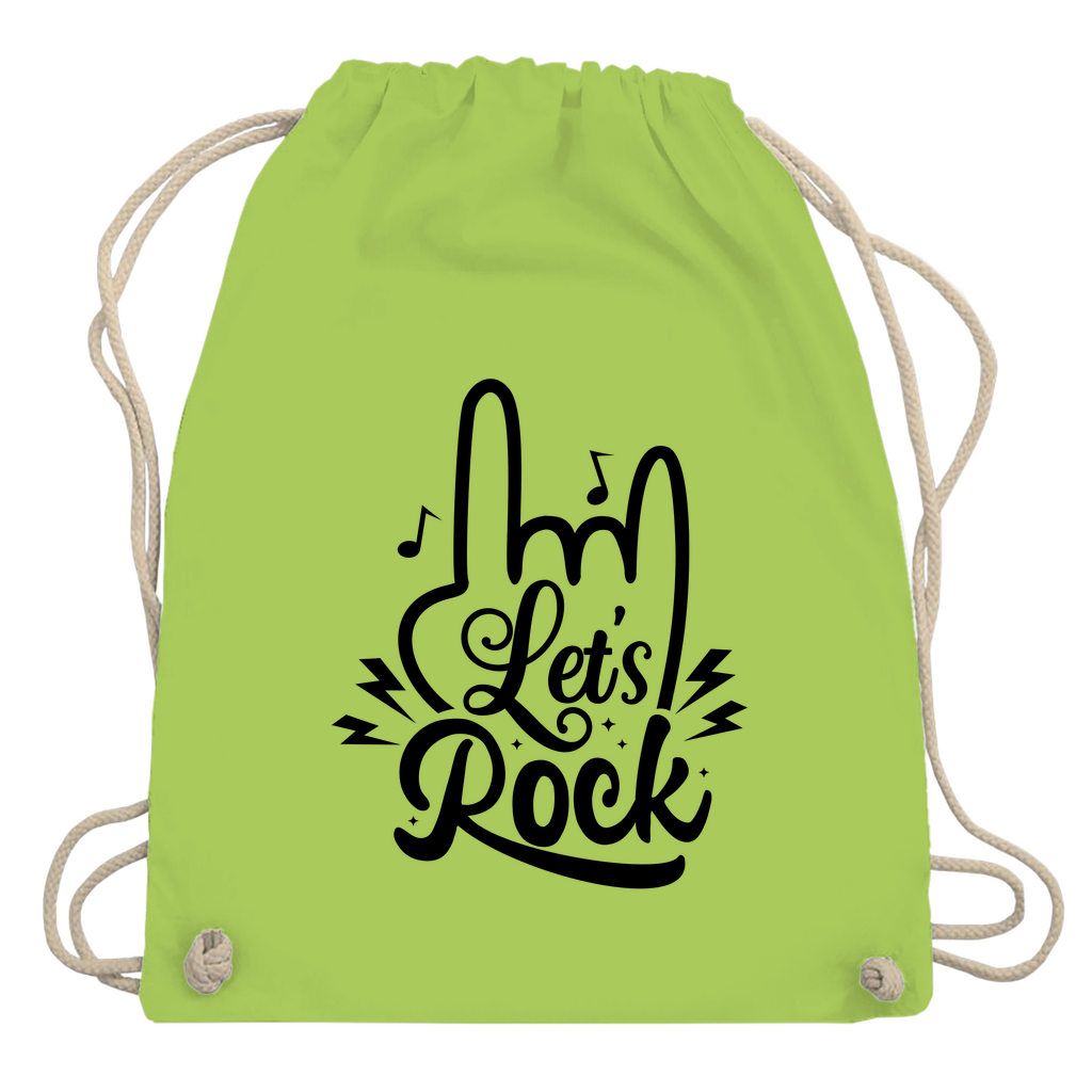Turnbeutel "Lets´Rock"