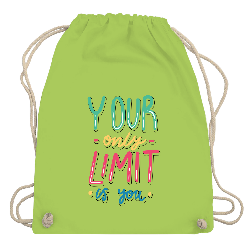 Turnbeutel "your only limit is you"