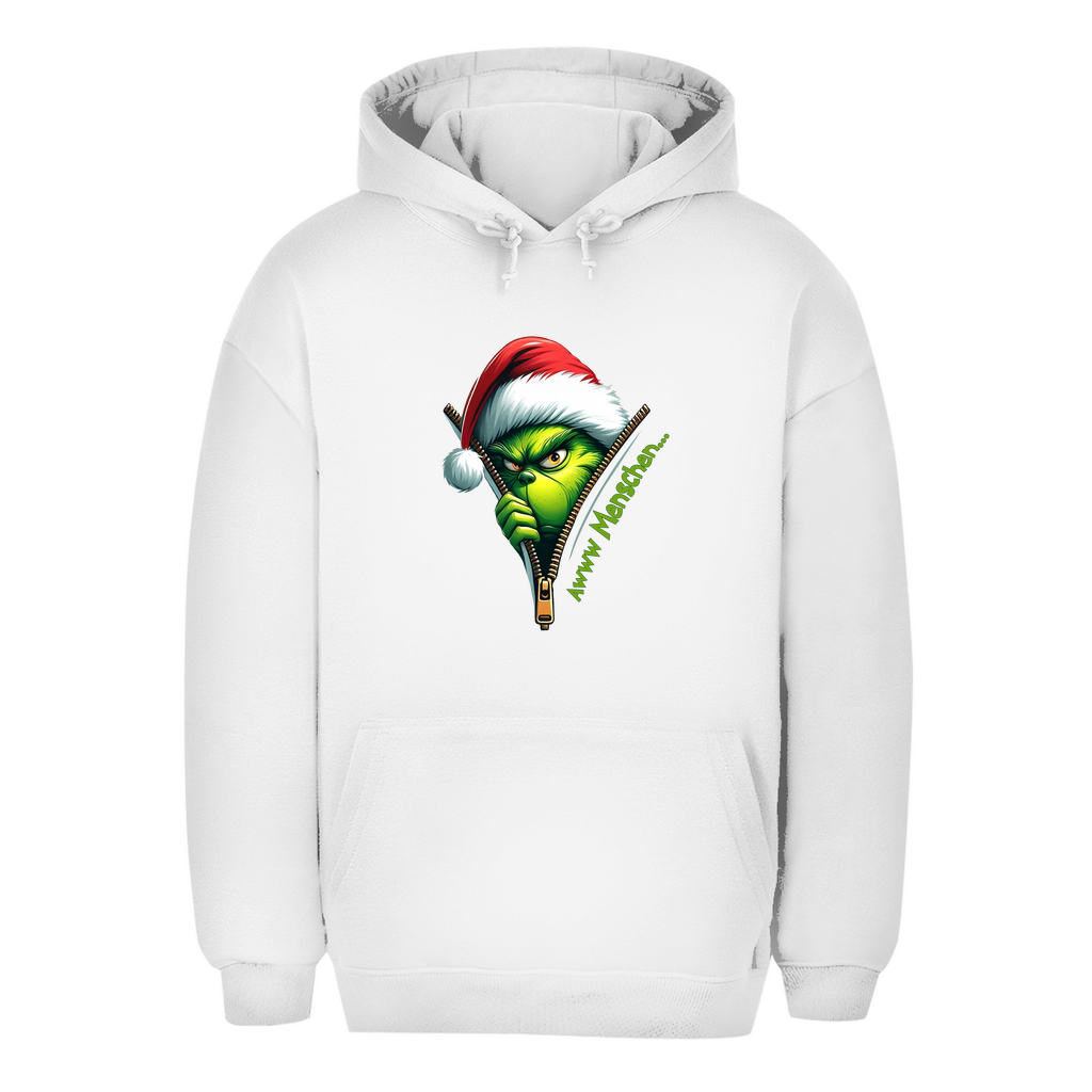 Unisex Oversize Hoodie "Awww Menschen"