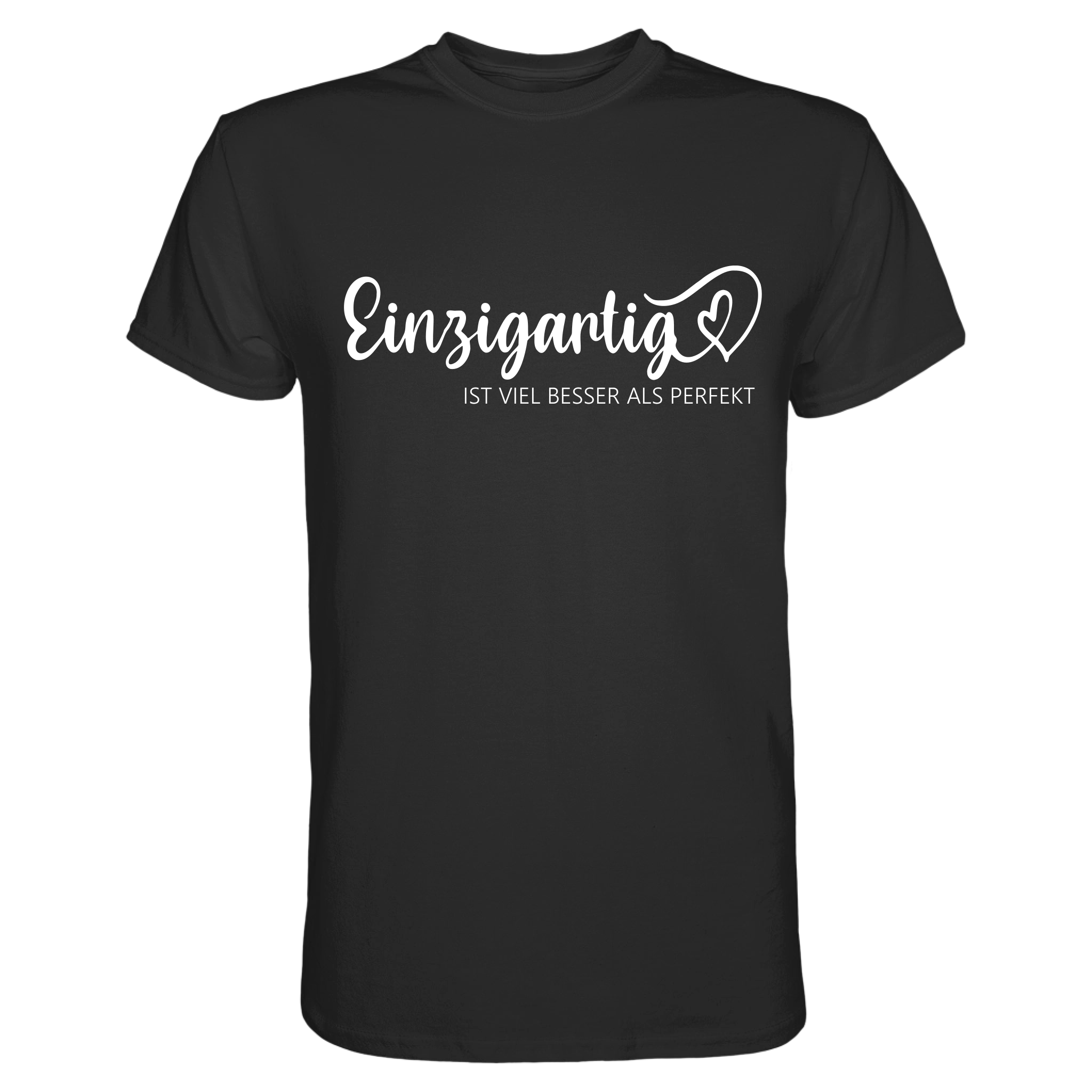 Einzigartig ist viel besser... T-Shirt - Grafikmagie S / Black