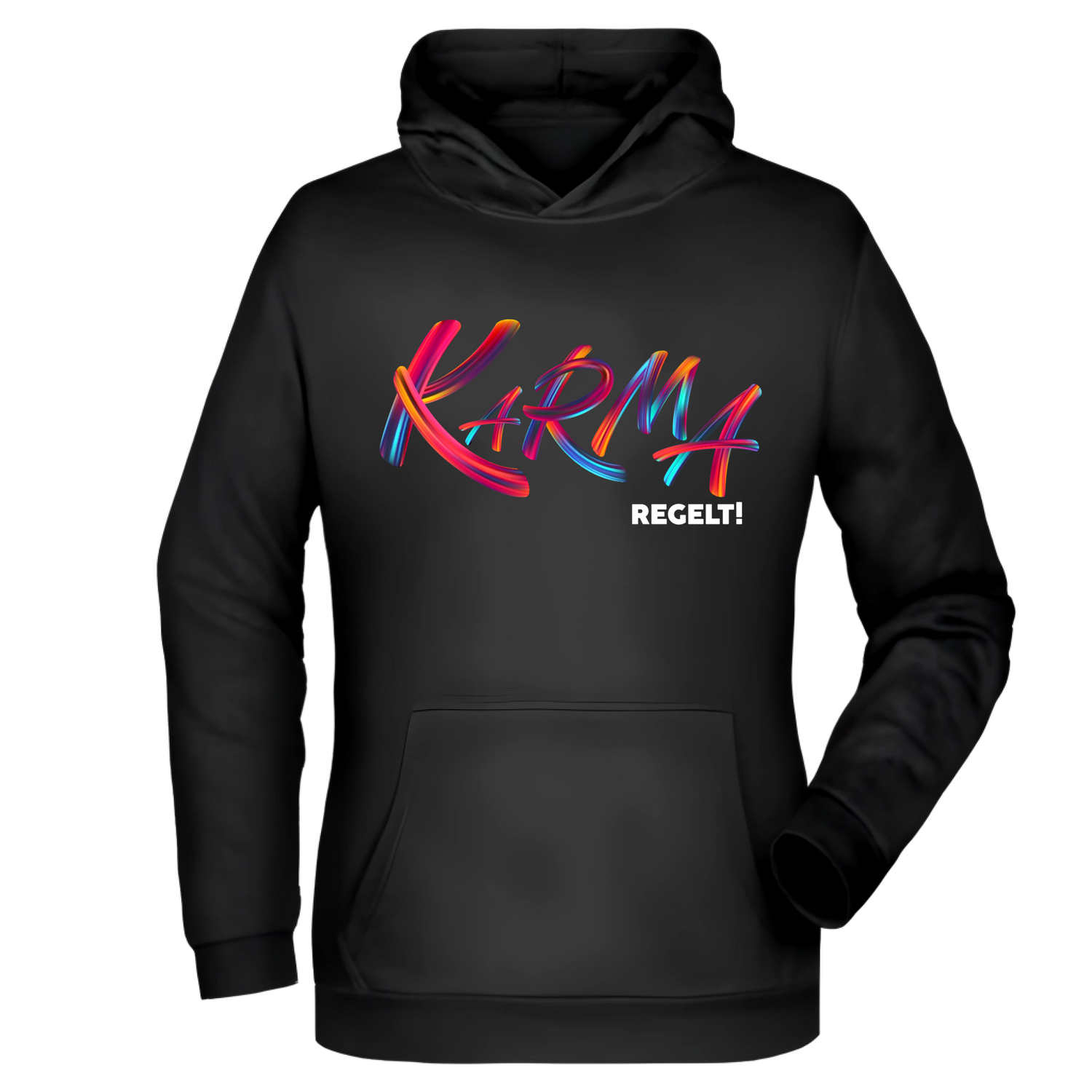 Karma regelt Damen Hoodie