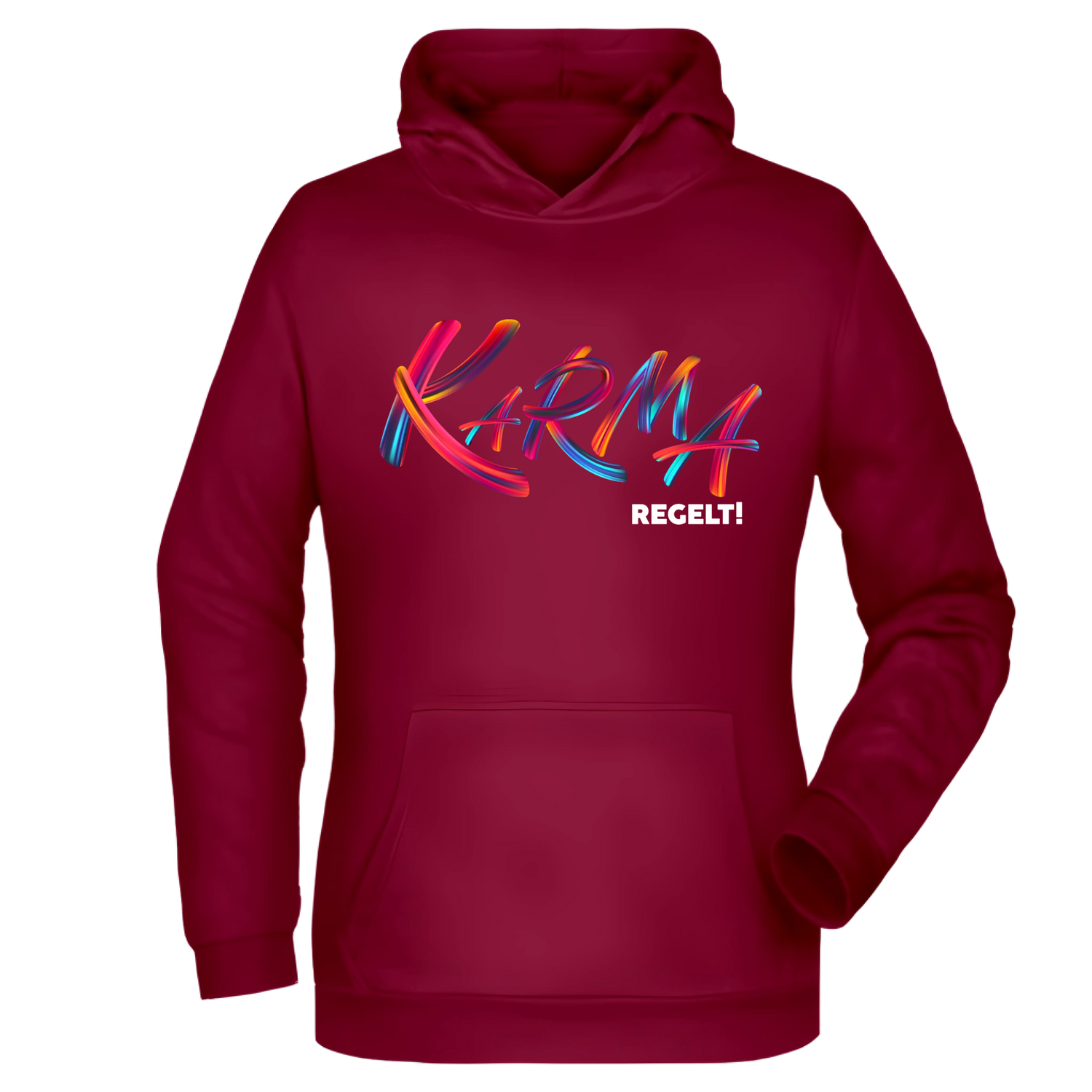 Karma regelt Damen Hoodie