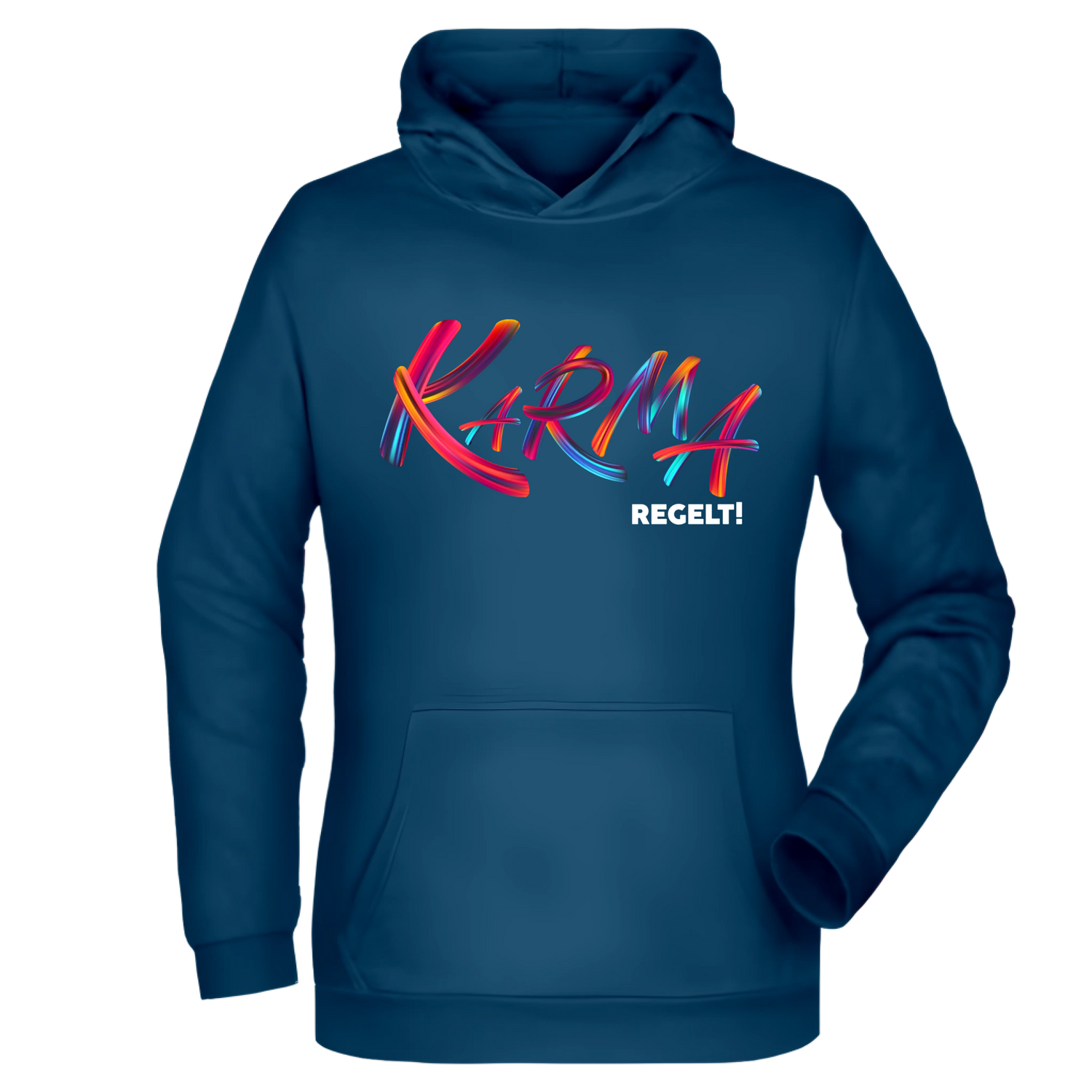 Karma regelt Damen Hoodie