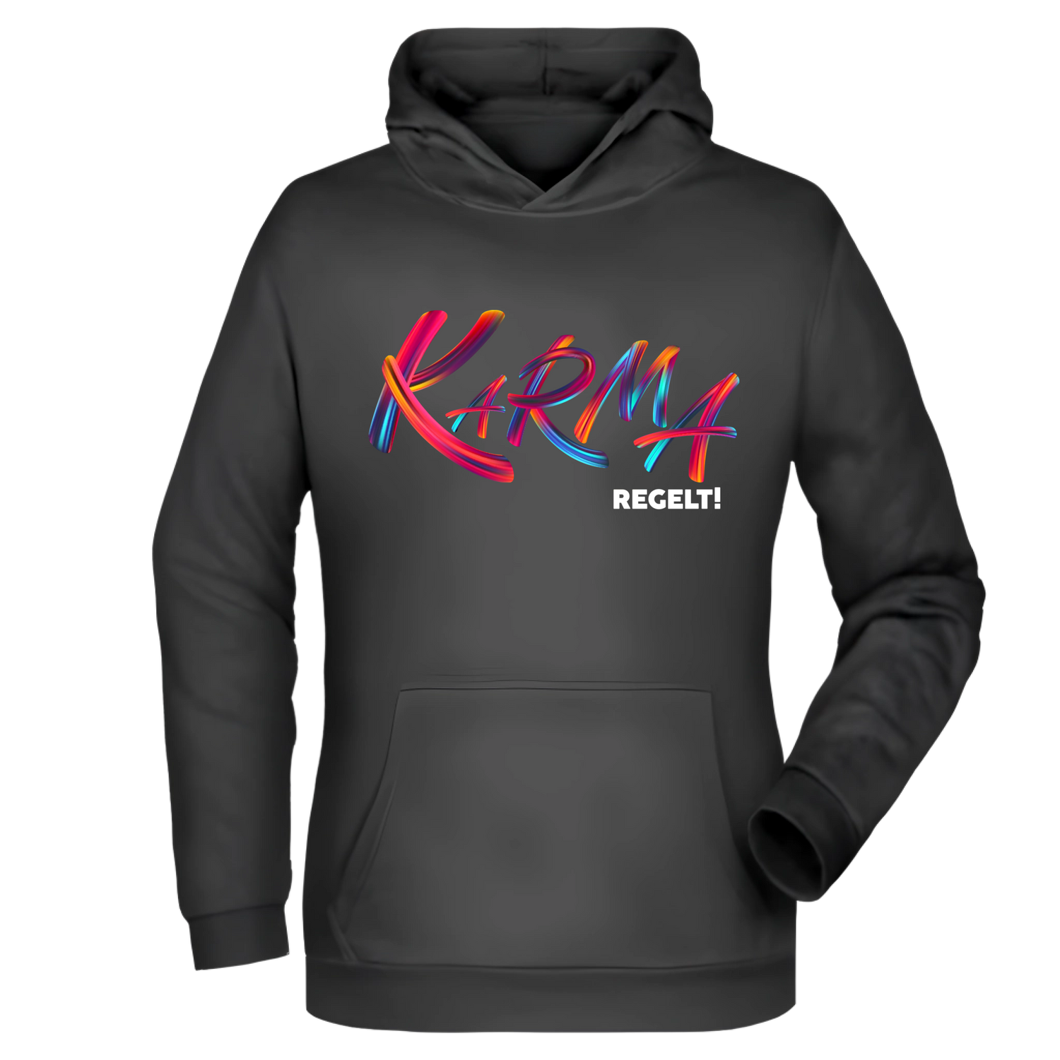 Karma regelt Damen Hoodie