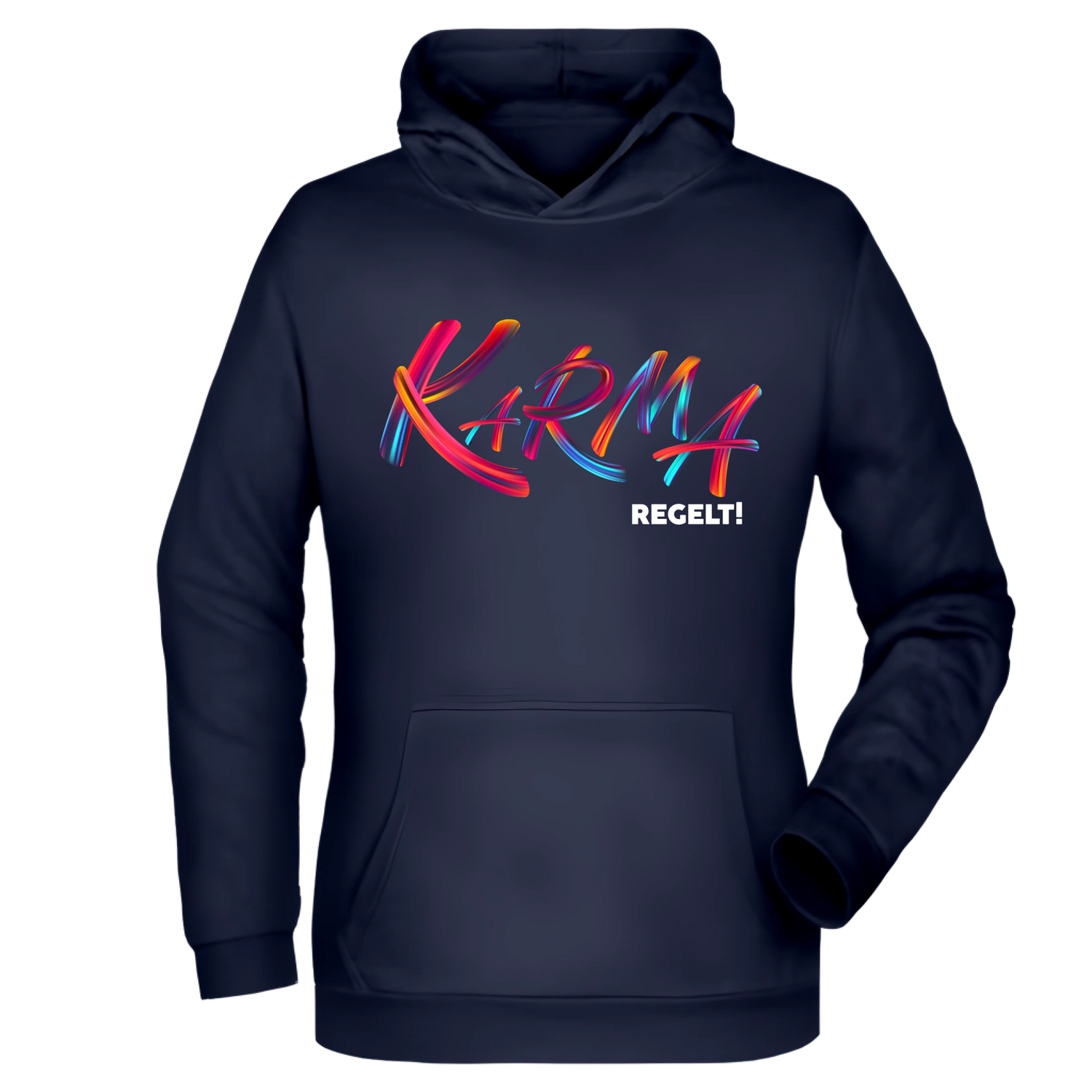 Karma regelt Damen Hoodie