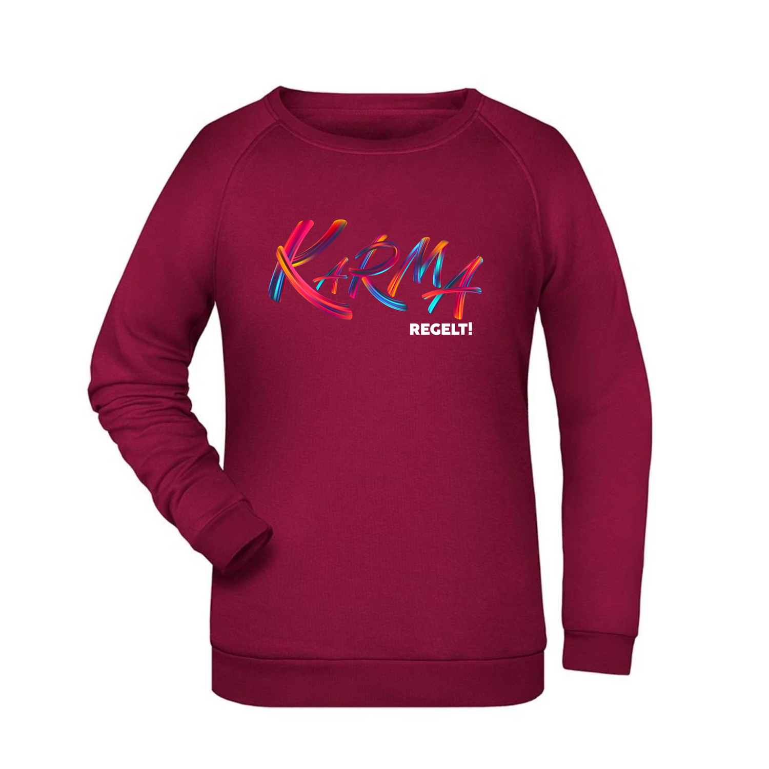 Karma regelt Damen Sweatshirt
