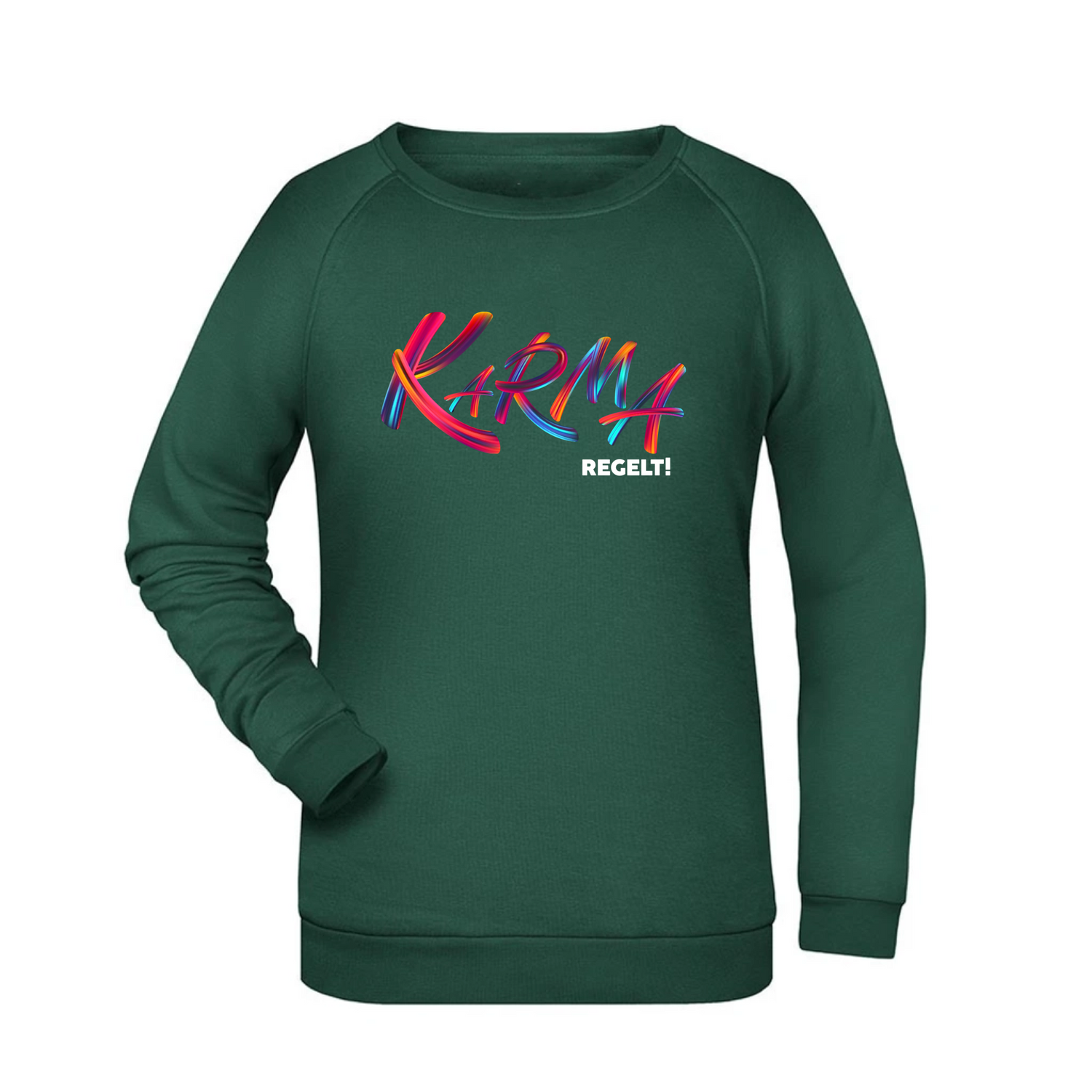 Karma regelt Damen Sweatshirt