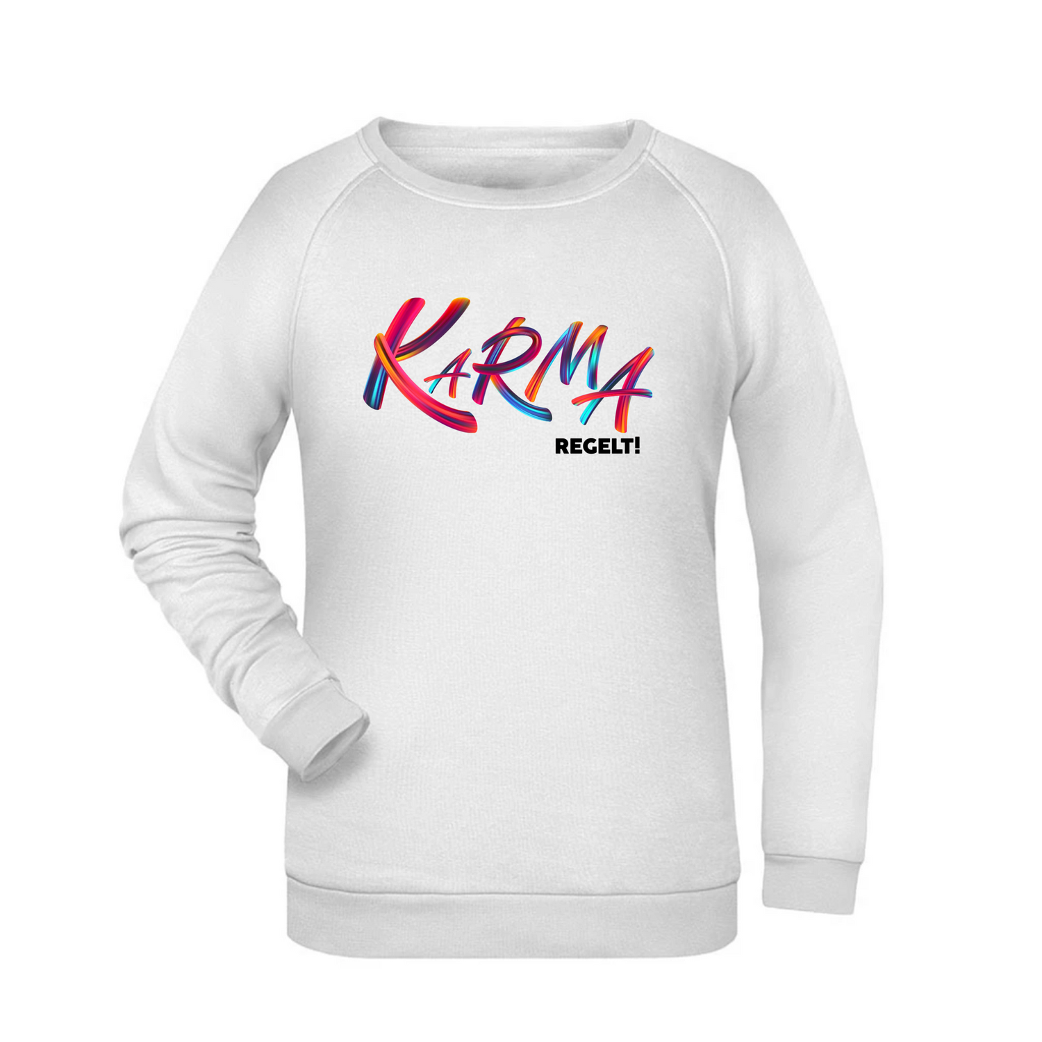 Karma regelt Damen Sweatshirt