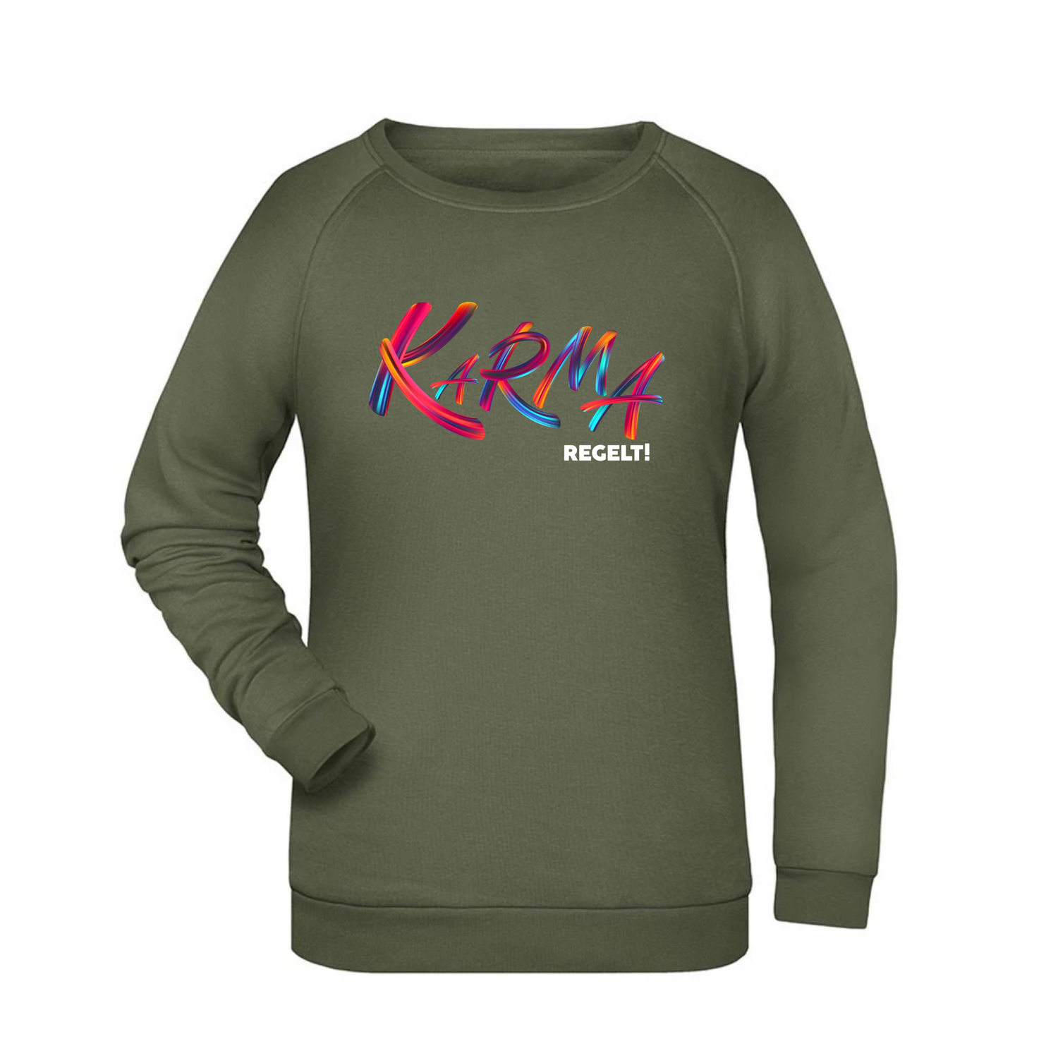 Karma regelt Damen Sweatshirt