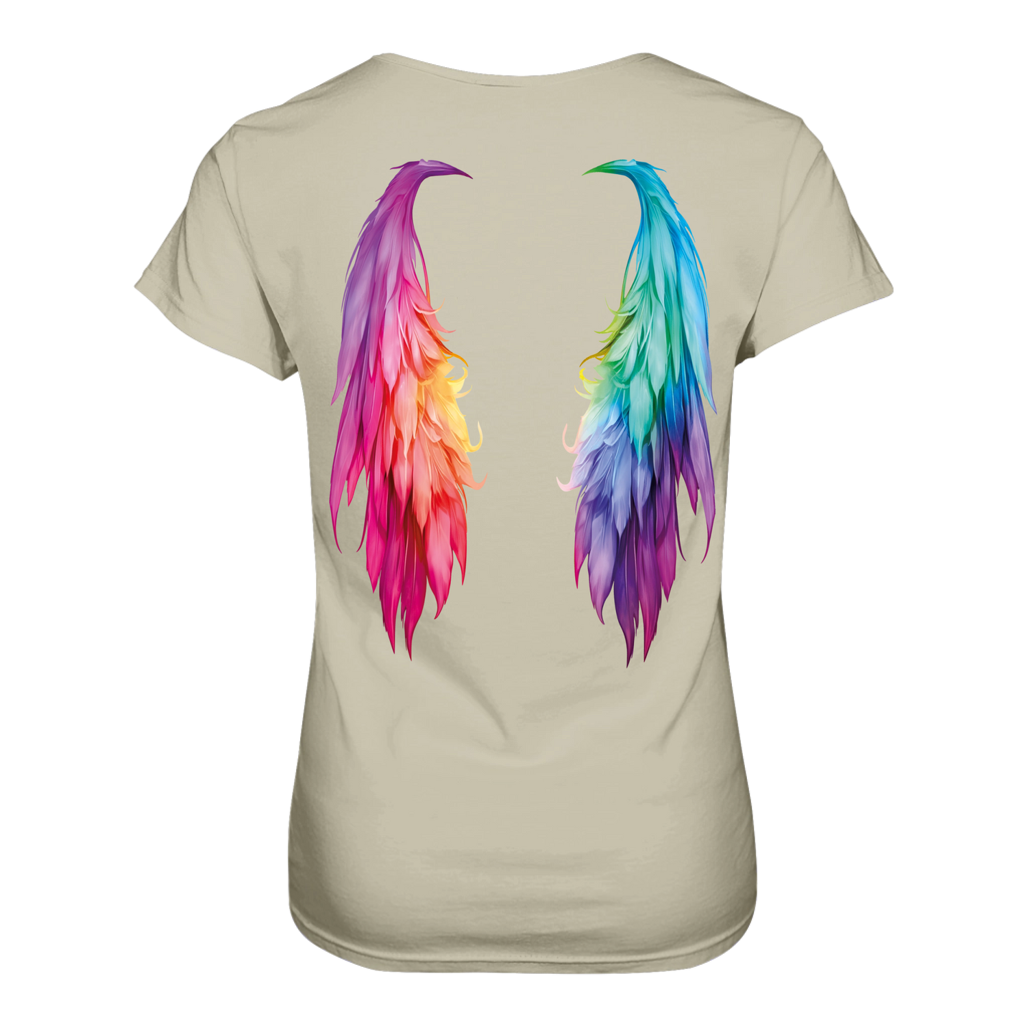 Flügel T-Shirt Tailliert