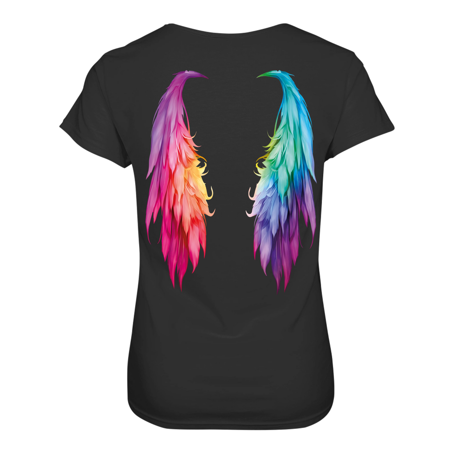 Flügel T-Shirt Tailliert