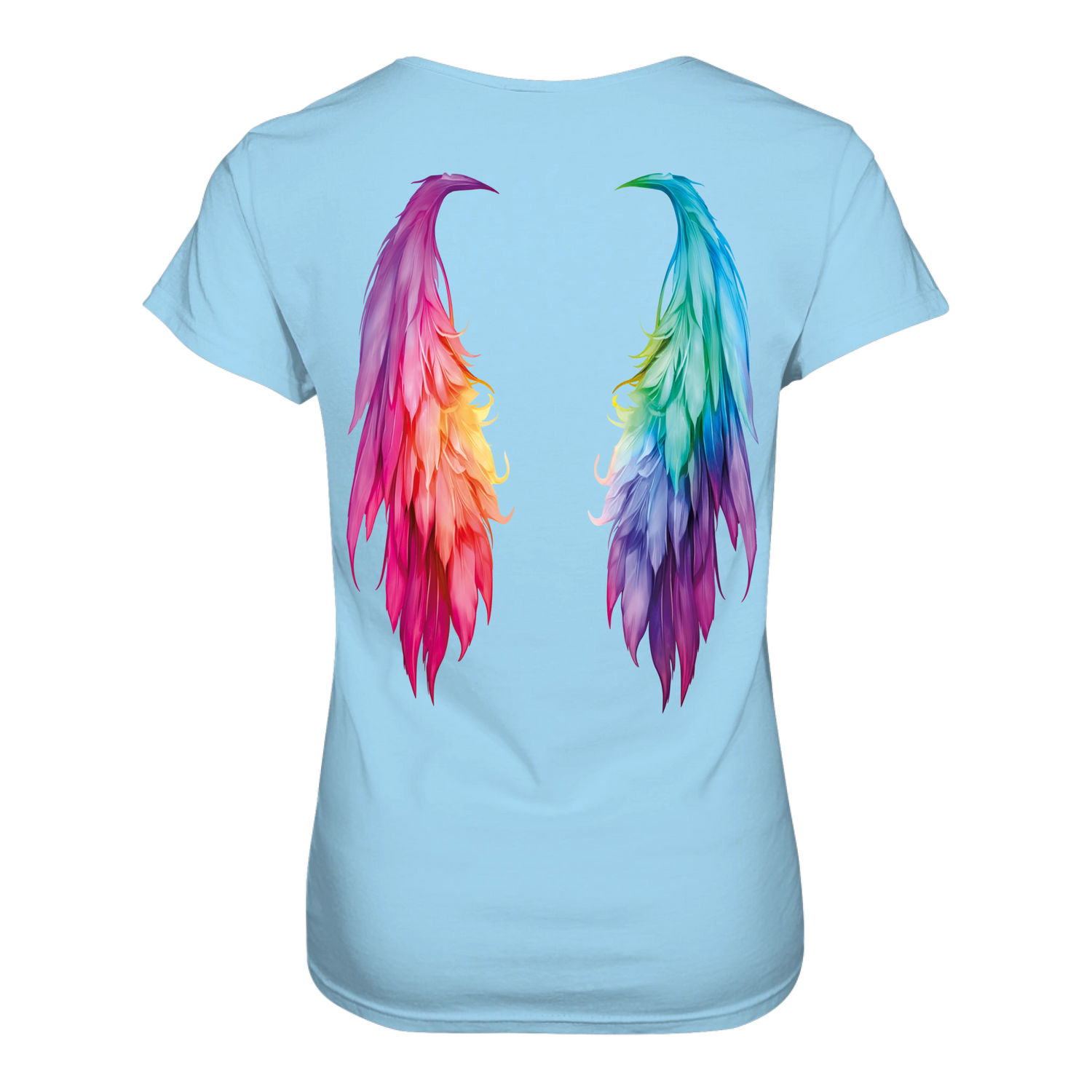 Flügel T-Shirt Tailliert