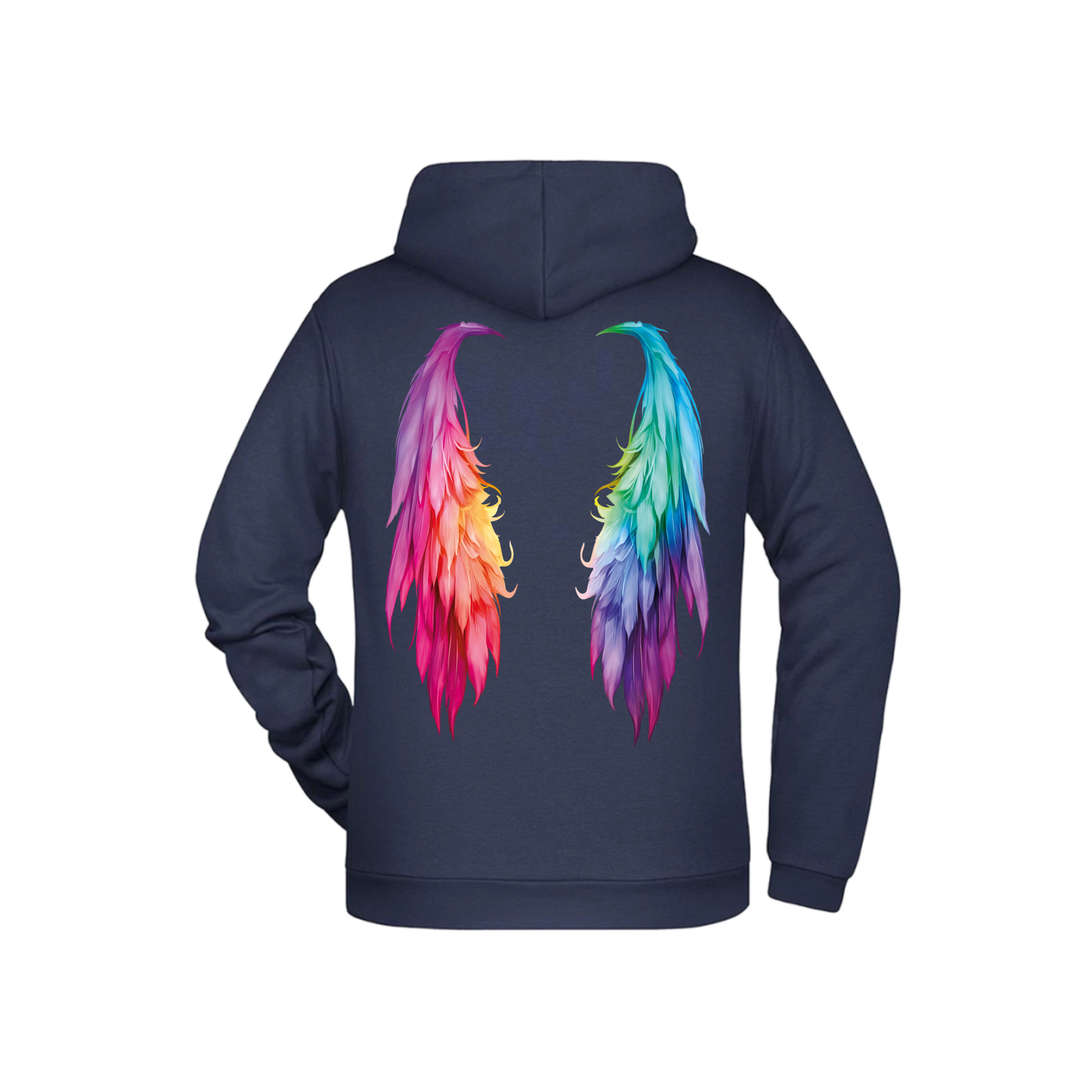 Flügel Herren Hoodie