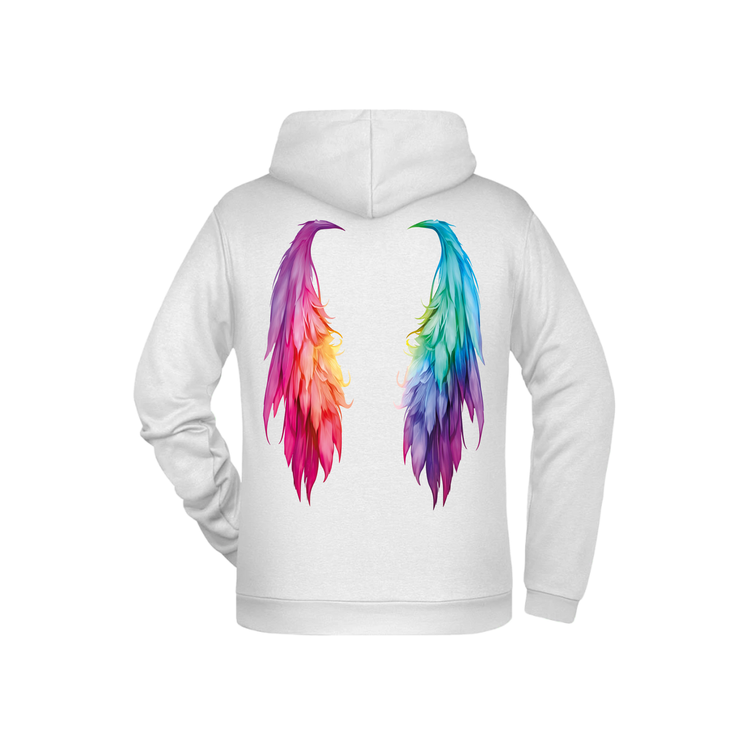 Flügel Herren Hoodie