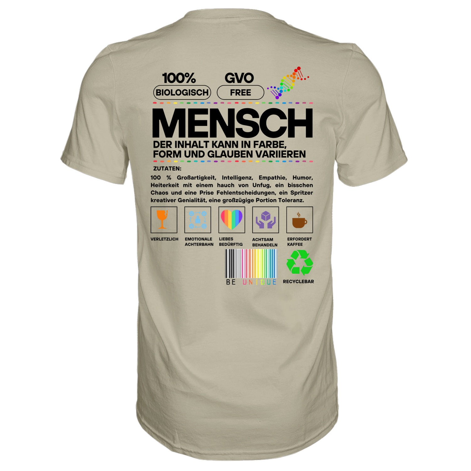 Mensch anleitung T-Shirt