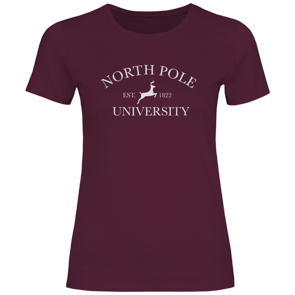 Damen T-Shirt "North Pole University"