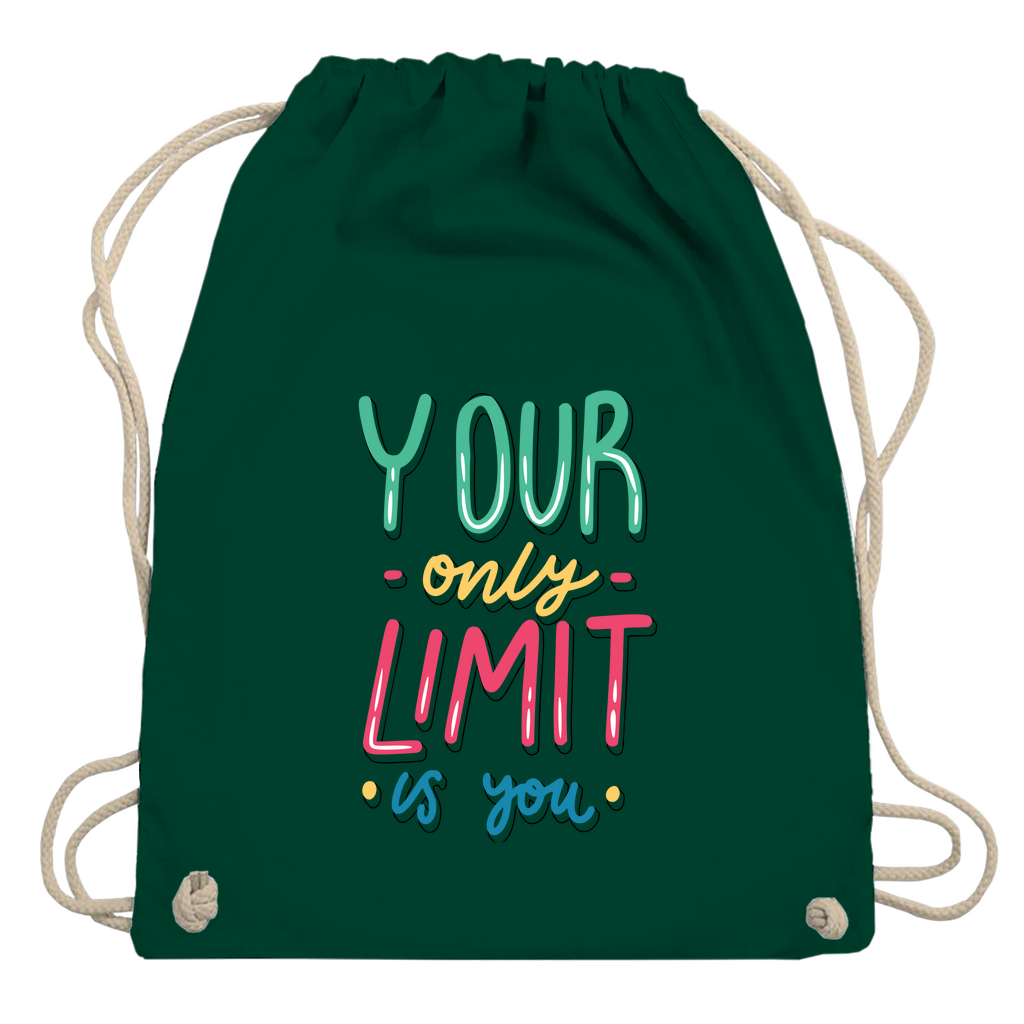 Turnbeutel "your only limit is you"