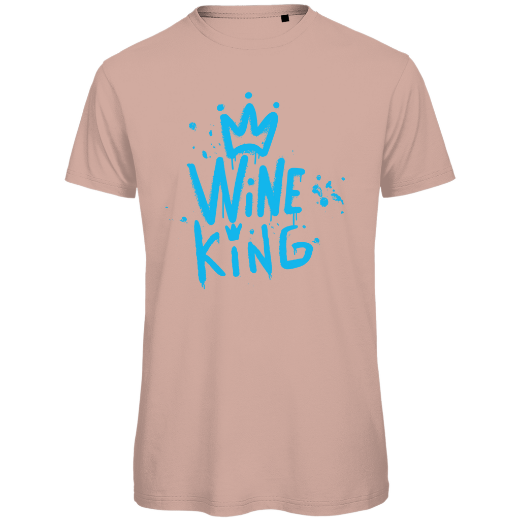 Herren T-Shirt "Wine King" - Grafikmagie