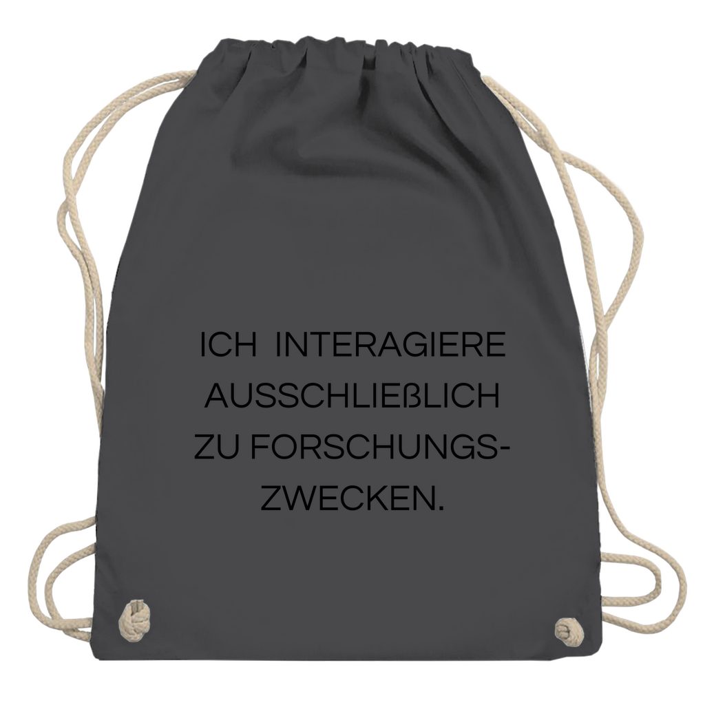 Turnbeutel "Ich interagiere"