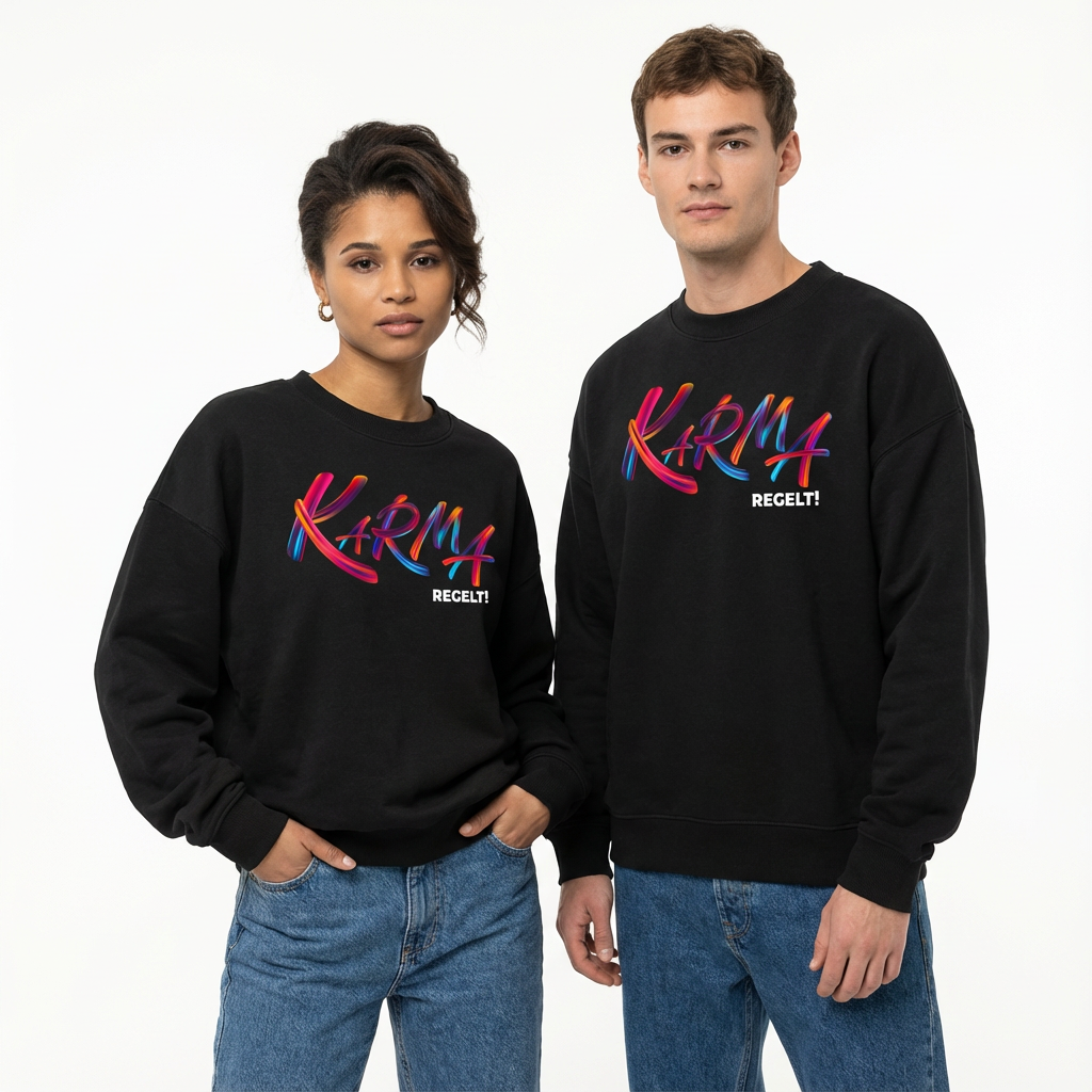 Karma regelt Oversize Sweatshirt