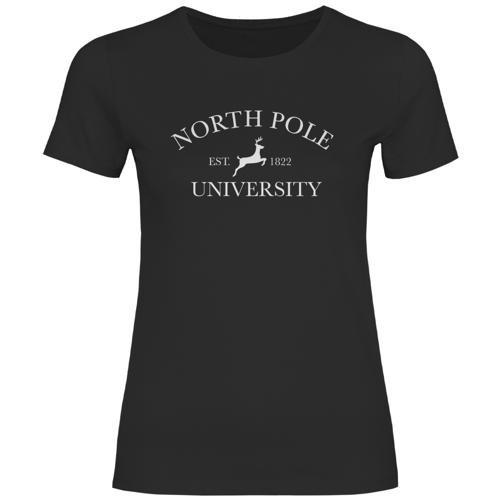Damen T-Shirt "North Pole University"