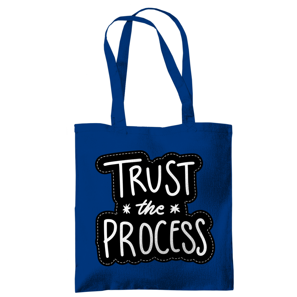 Tragetasche "Trust the precess"