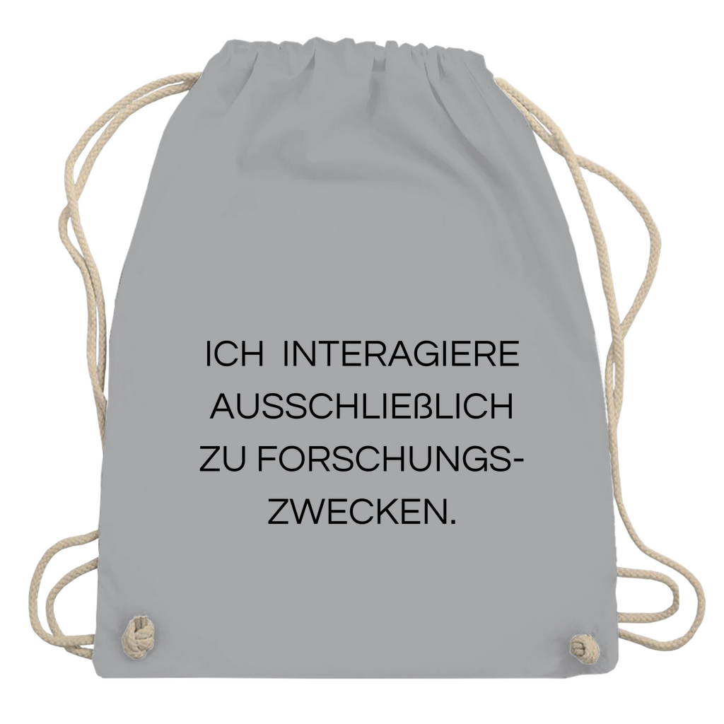 Turnbeutel "Ich interagiere"