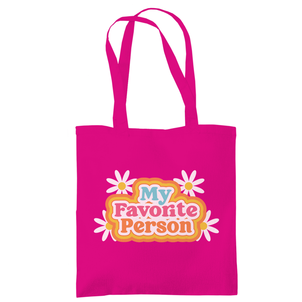 Tragetasche "My favorite person"