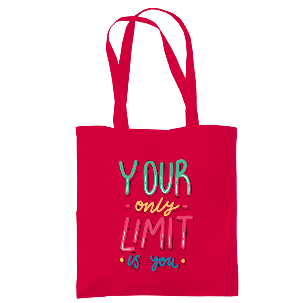 Tragetasche "your only limit is you"