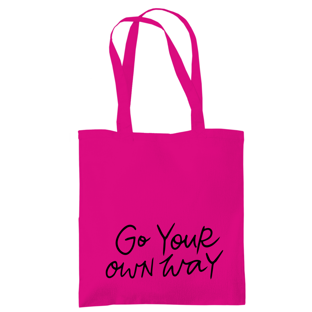 Tragetasche "Go your own way" - Grafikmagie