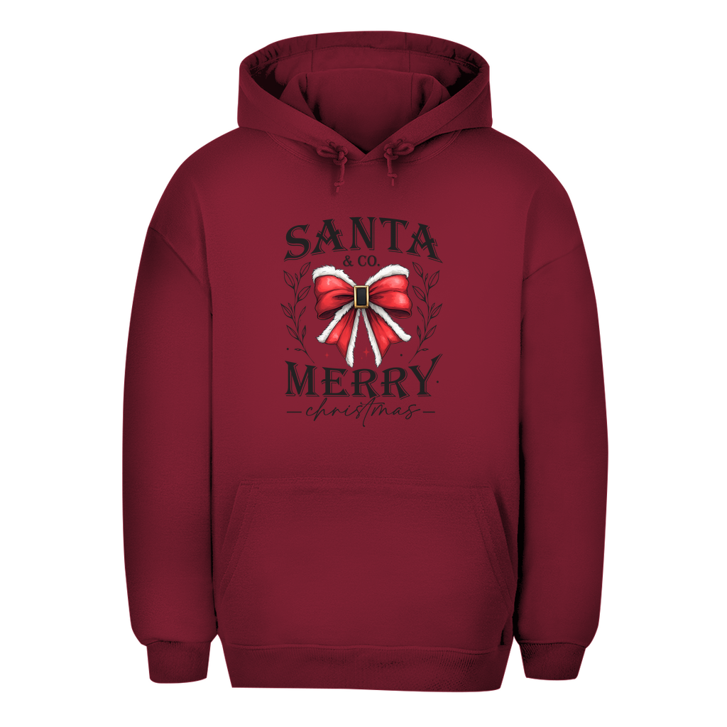 Unisex Oversize Hoodie "Santa & Co."
