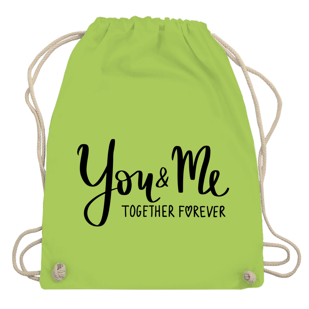 Turnbeutel "You Me"