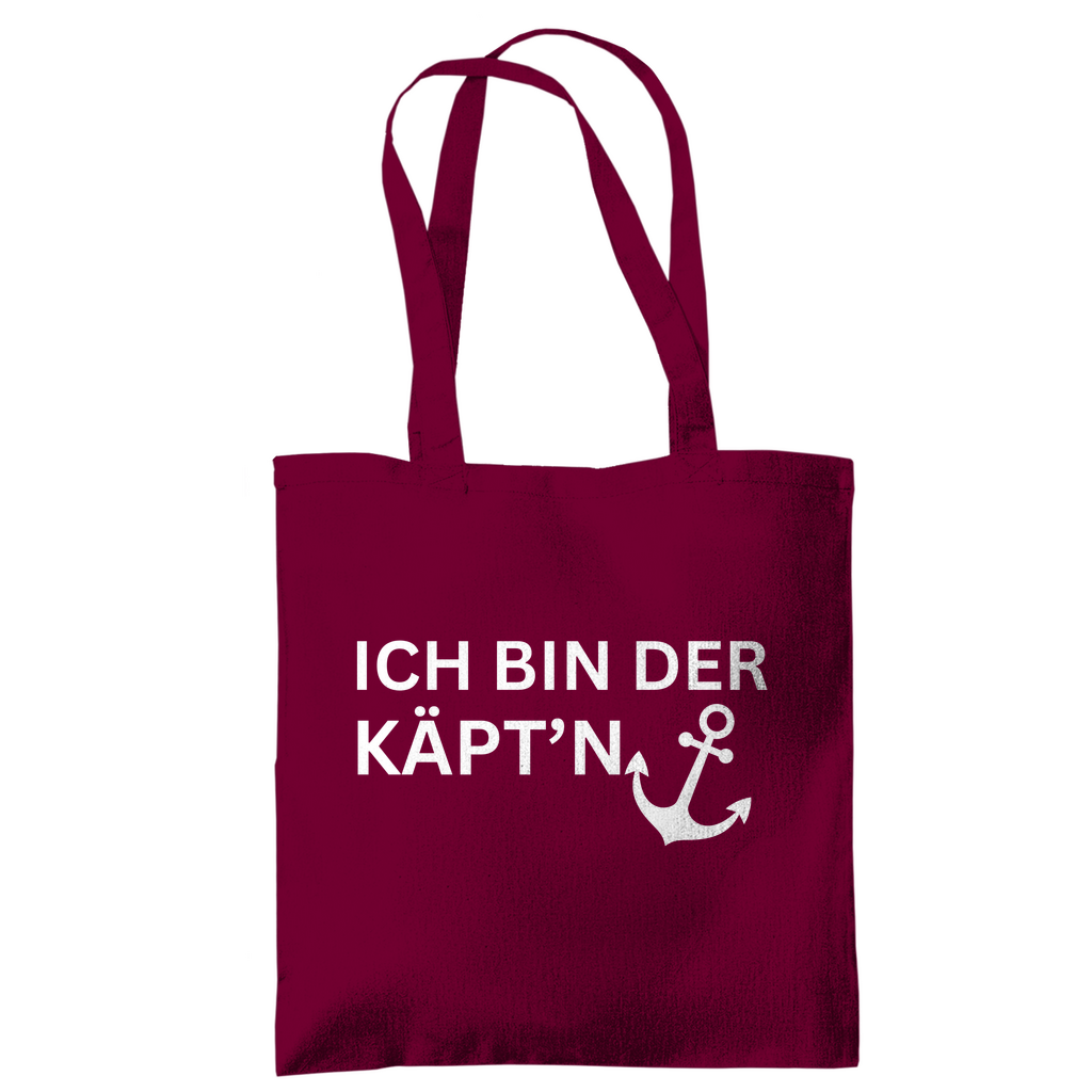 Tragetasche "Ich bin der Käptn" - Grafikmagie