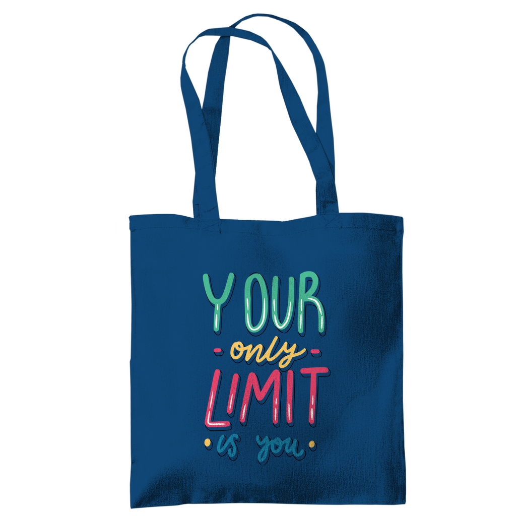 Tragetasche "your only limit is you"