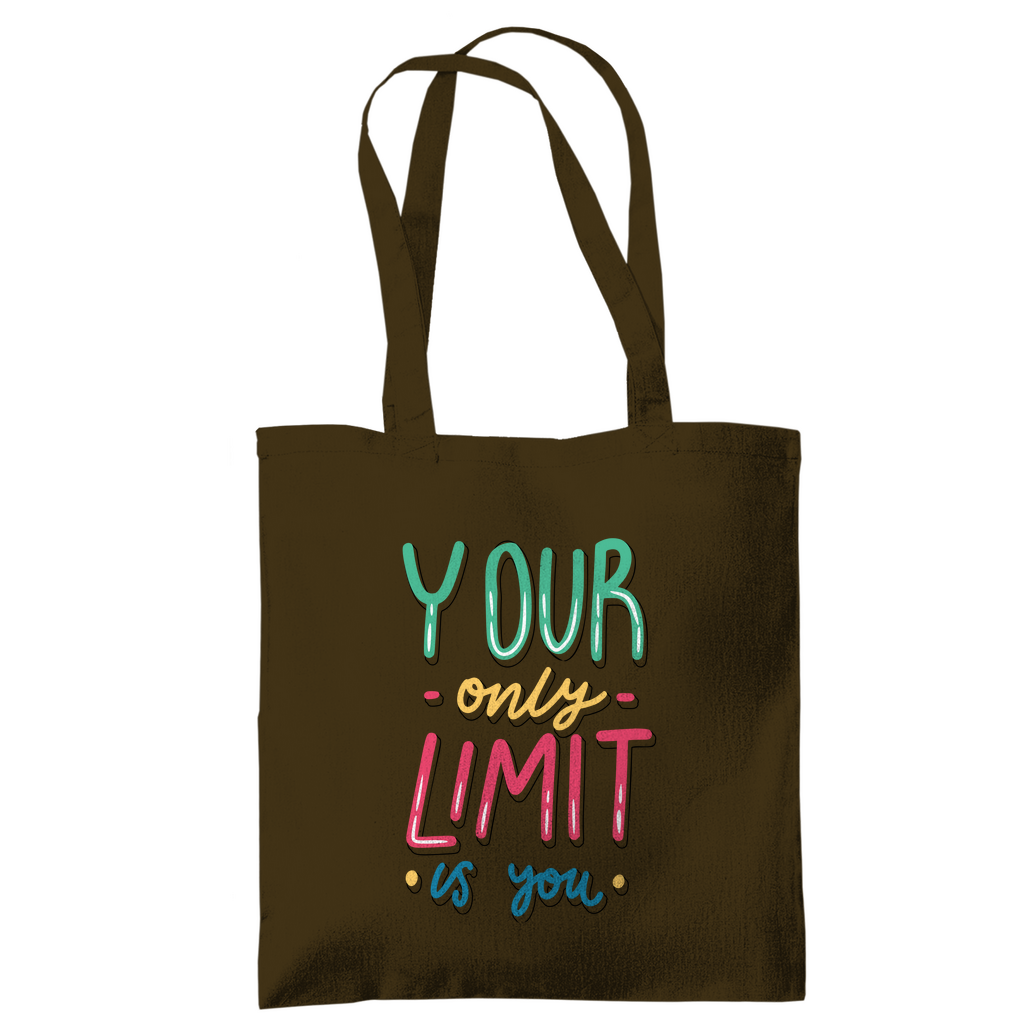 Tragetasche "your only limit is you"