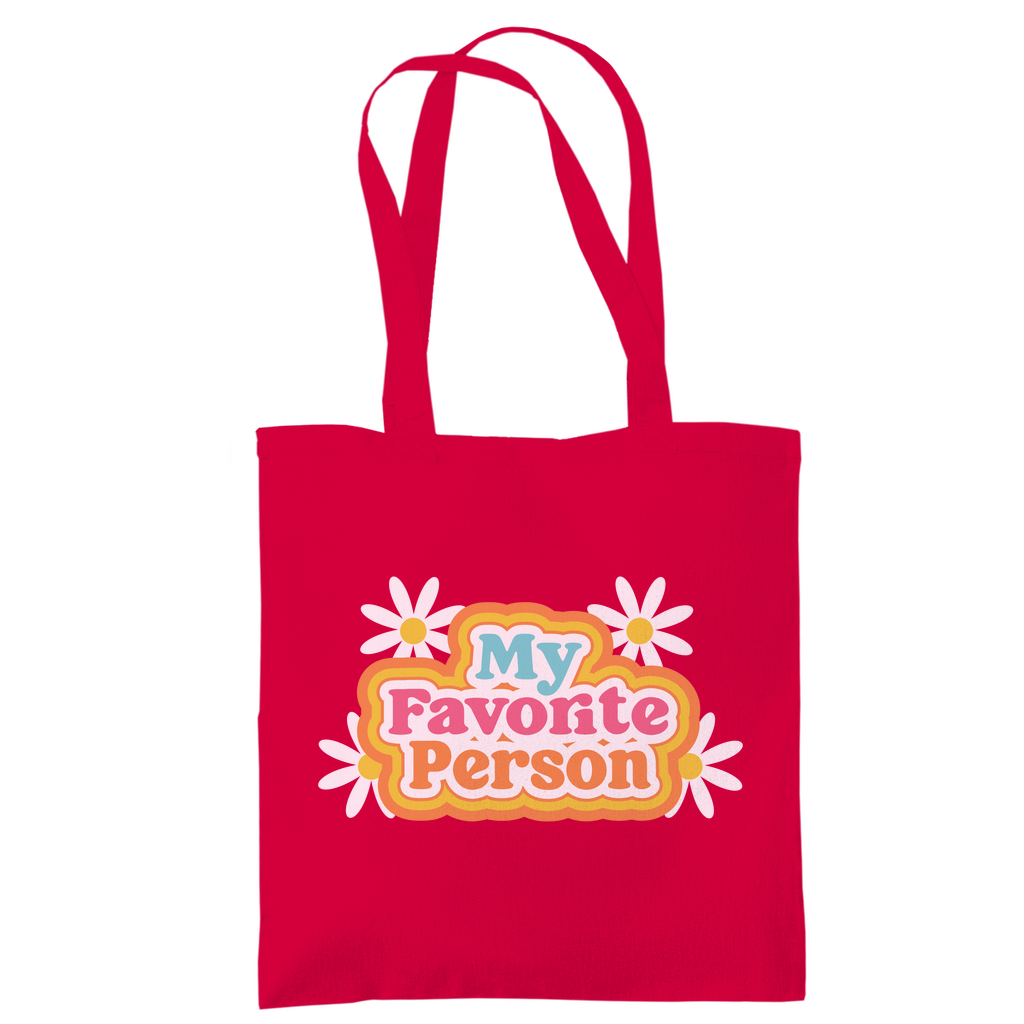 Tragetasche "My favorite person"