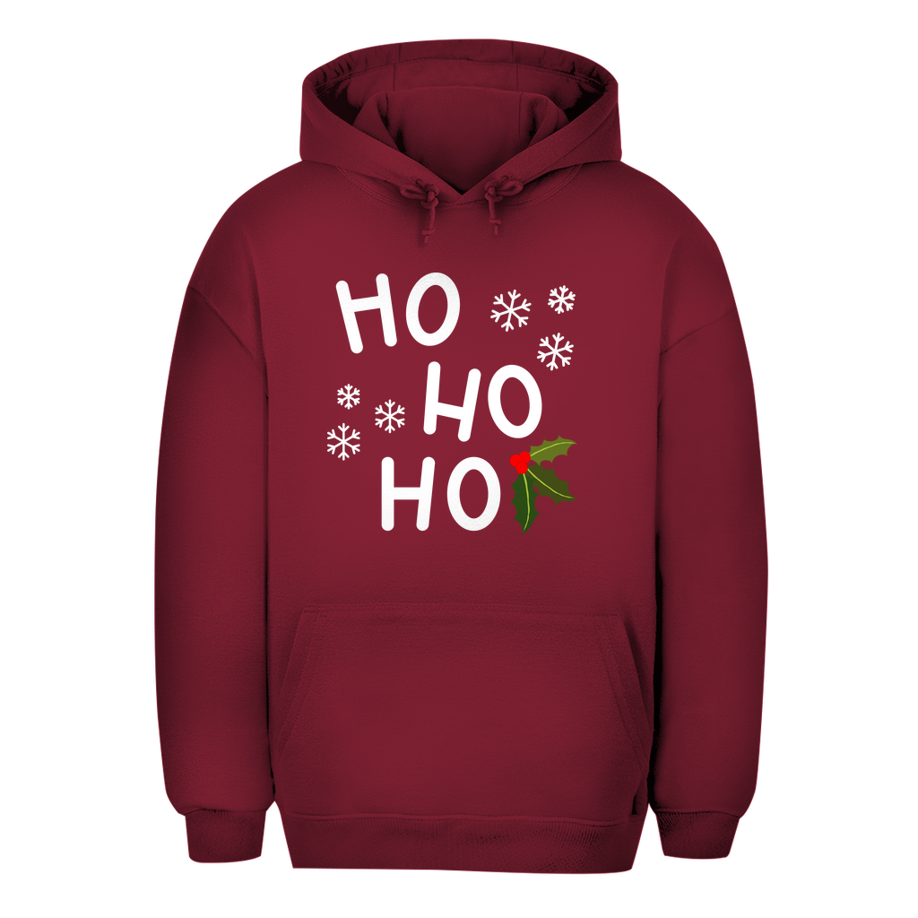 Unisex Oversize Hoodie "HO HO HO"