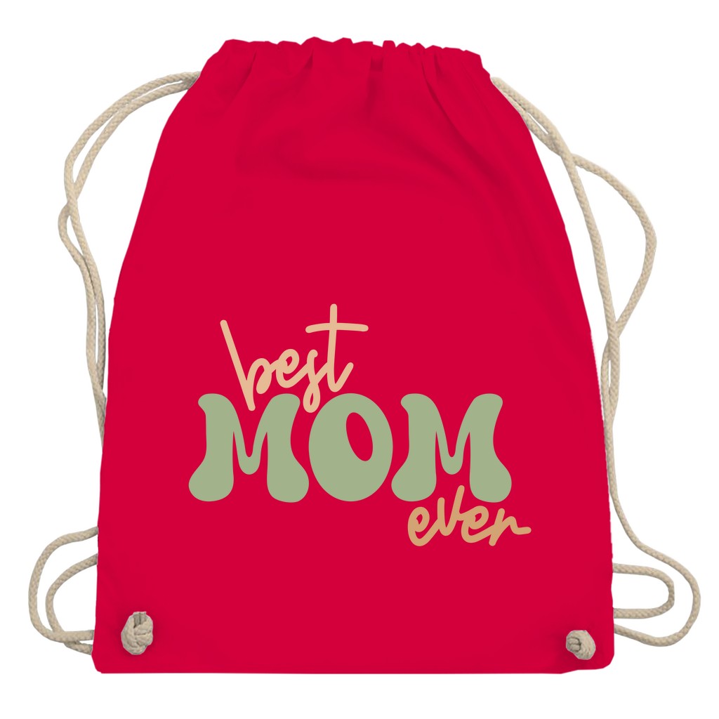 Turnbeutel "Best Mom ever"