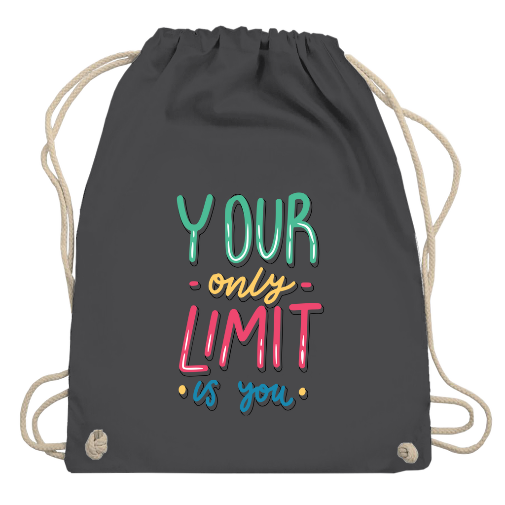 Turnbeutel "your only limit is you"