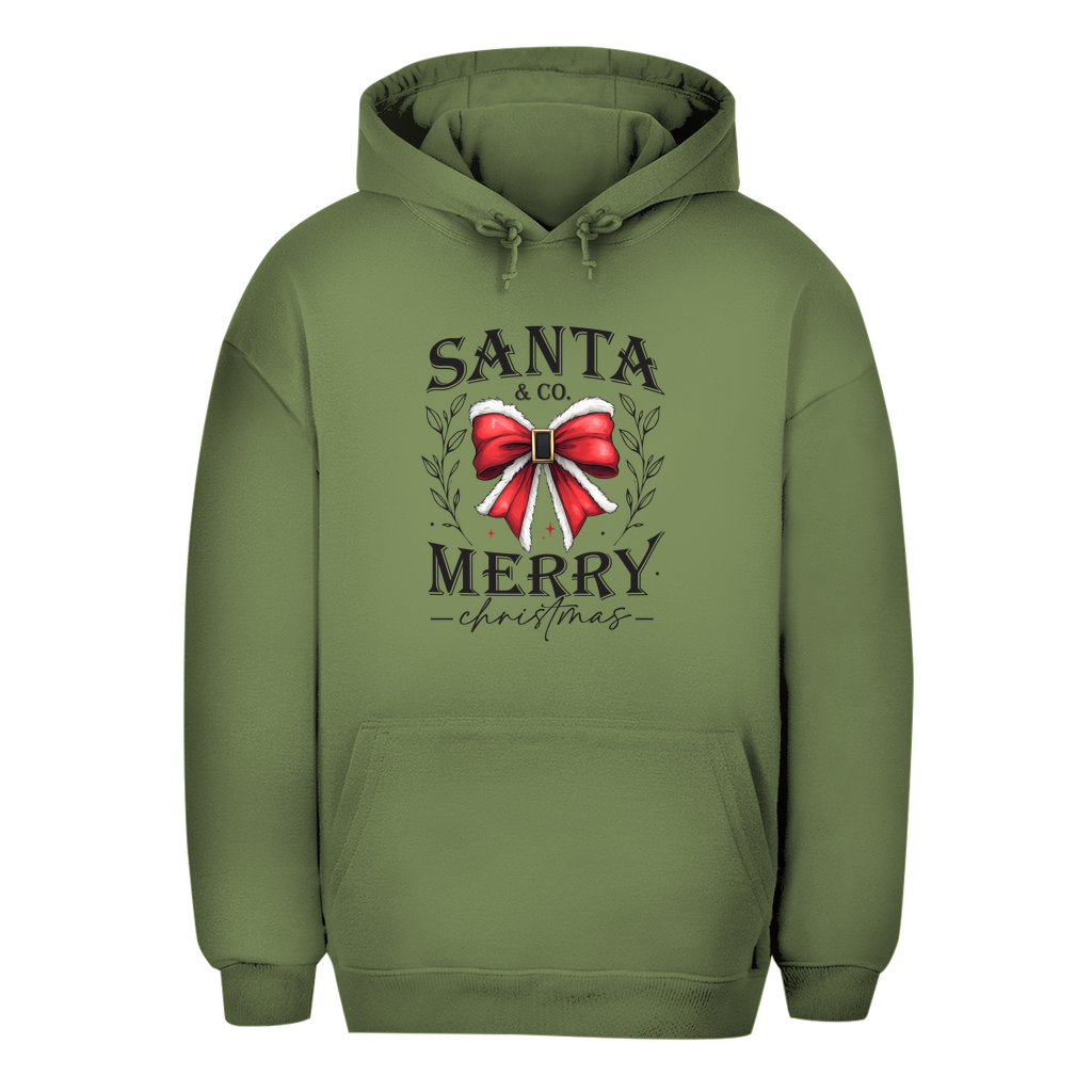 Unisex Oversize Hoodie "Santa & Co."
