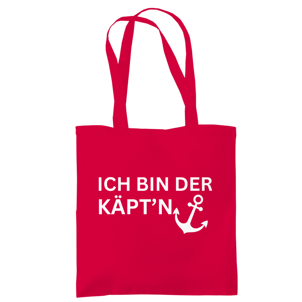 Tragetasche "Ich bin der Käptn" - Grafikmagie