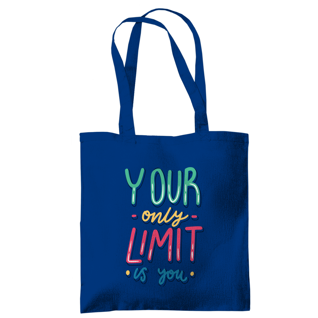 Tragetasche "your only limit is you"