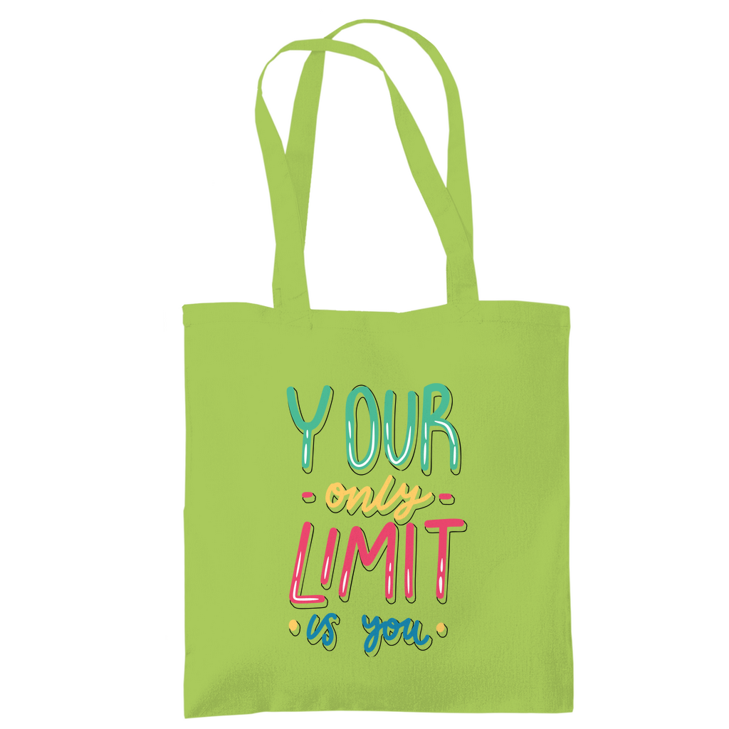 Tragetasche "your only limit is you"