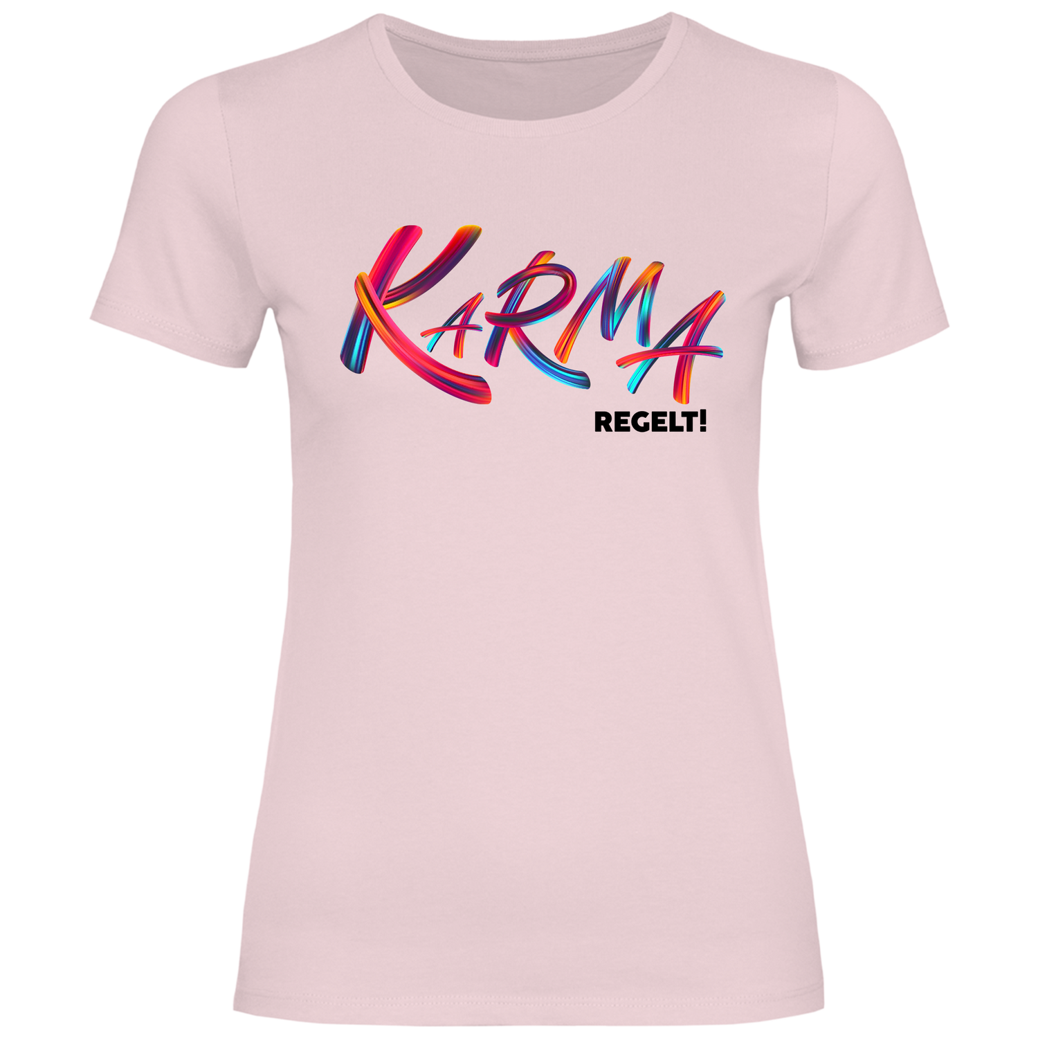 Karma regelt Slim-Fit T-Shirt