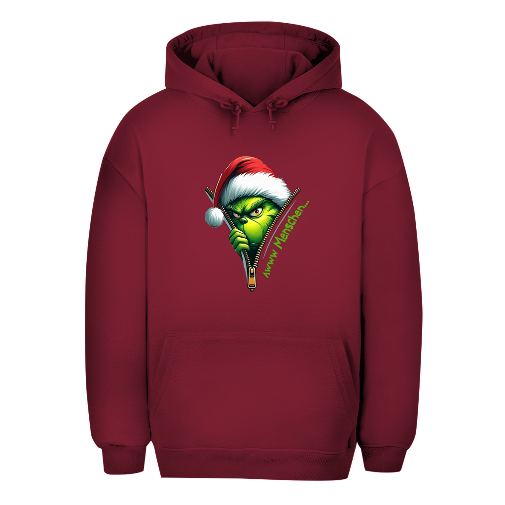 Unisex Oversize Hoodie "Awww Menschen"