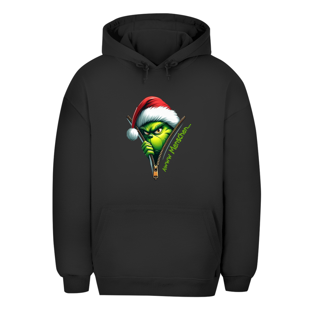Unisex Oversize Hoodie "Awww Menschen"