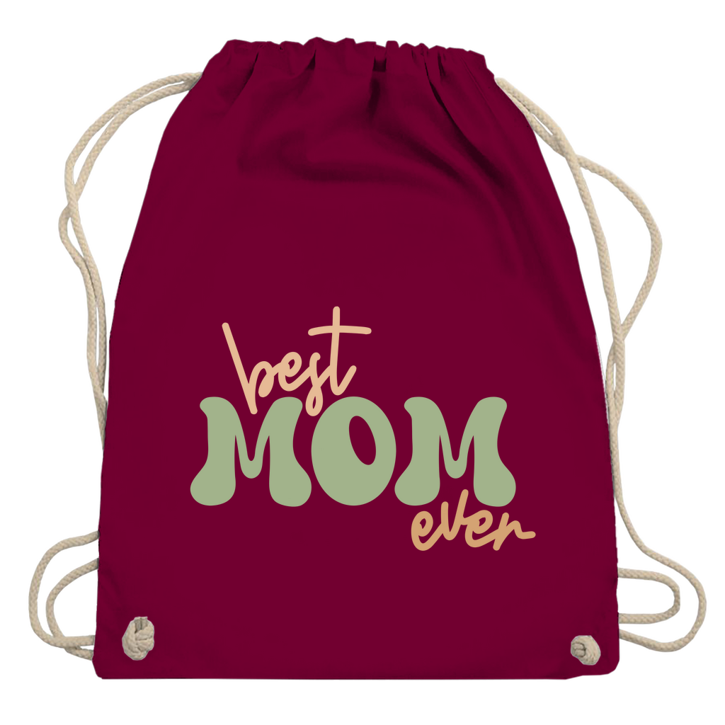 Turnbeutel "Best Mom ever"