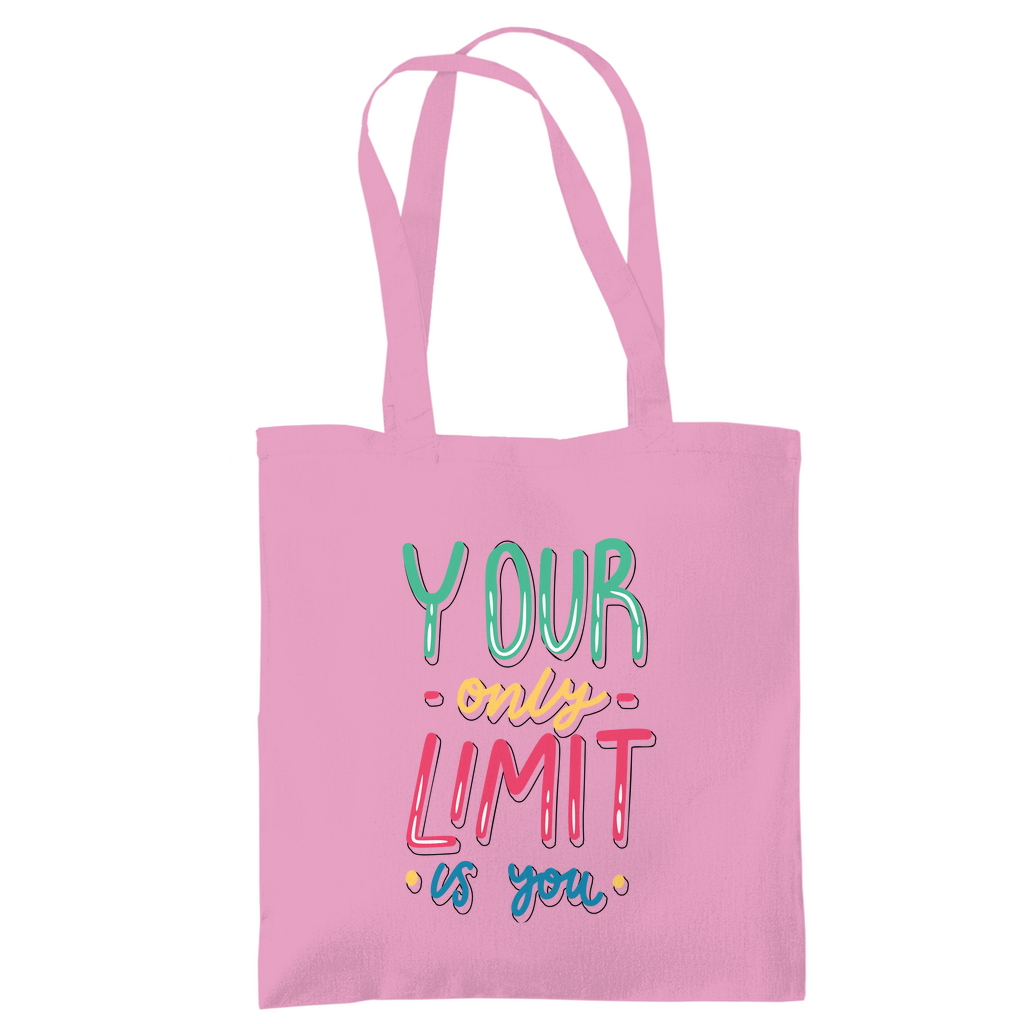 Tragetasche "your only limit is you"